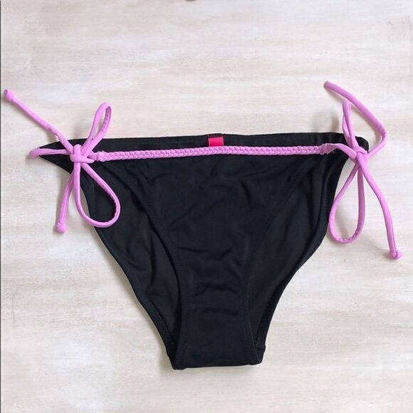 👙Victoria’s Secret string tie bikini bottom sz S - Picture 1 of 4
